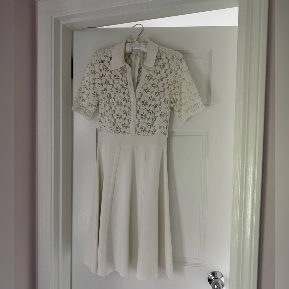 Lela Rose Beautiful White Dress